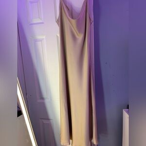 SHEIN: maxi length satin dress